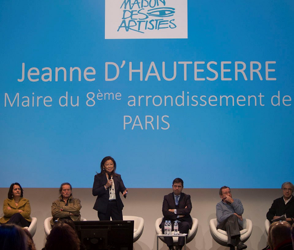 De gauche à droite : Laurence Maynier - Directrice FNAGP, Alain Lovato, Jean D’Hauteserre - Maire du 8ème arrondissement, Fabien Bouglé - Consultant Saint Eloy Wealth Consulting, François De Verdière et Rémy Aron. De gauche à droite : Laurence Maynier - Directrice FNAGP, Alain Lovato, Jean D’Hauteserre - Maire du 8ème arrondissement, Fabien Bouglé - Consultant Saint Eloy Wealth Consulting, François De Verdière et Rémy Aron.