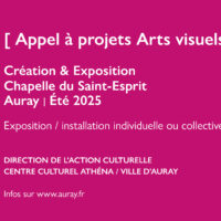 Appel à projets Arts visuels - Création et exposition - Chapelle du Saint-Esprit - Auray 2025