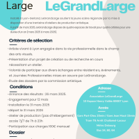 Mise à disposition de 4 ateliers de production > mars 2025 à mars 2026