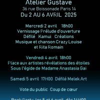 ESPACE  GUSTAVE ¨PARIS 14 RUE BOISSONNNADE AVRIL 2025