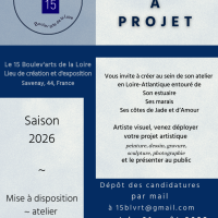 Appel à projet pour 2026 - Résidence & exposition arts visuels