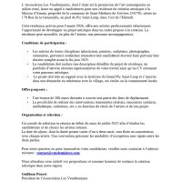 Appel à Candidatures pour une Résidence d’Artistes à la Maison d’Emma Saint-Mathieu-de-Tréviers (34)