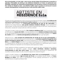 UXCO Group et MyFujifilm lancent le Prix "Artiste en Résidence Ecla" pour soutenir la jeune création