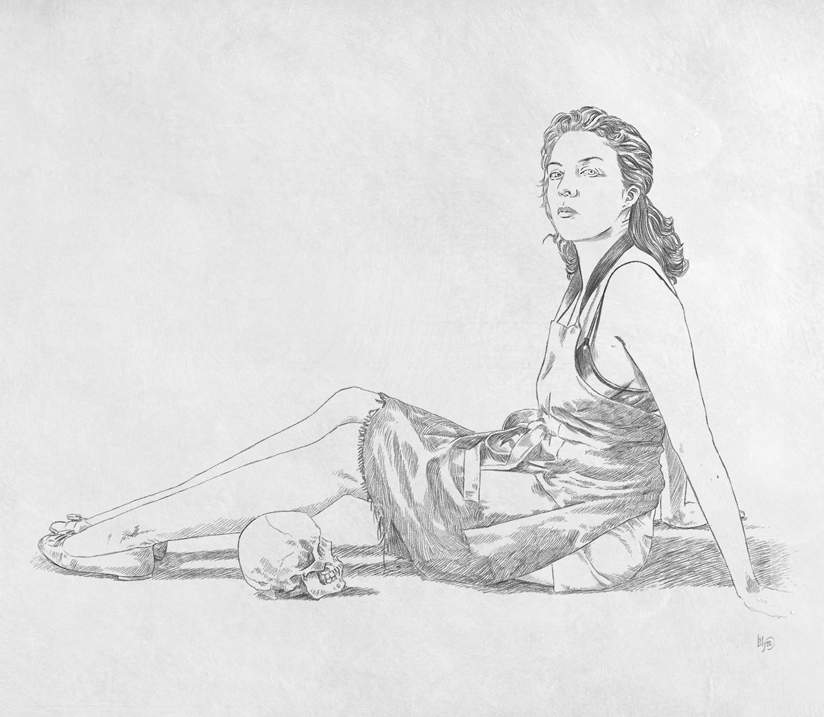 Montre Romain Hugault Swiss Made - Modèle Pin-Up - Boîtier Acier, Bracelet Cuir - Neuf