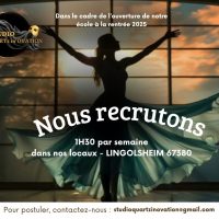 Recrute professeur de claquettes (tap dance)