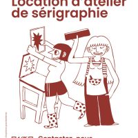 Location d’atelier de sérigraphie