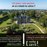 APPEL A CREATION _ Un parc, une œuvre : et si c'était la vôtre ? / Matmut pour les arts