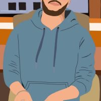 Illustration animée pour projet musical