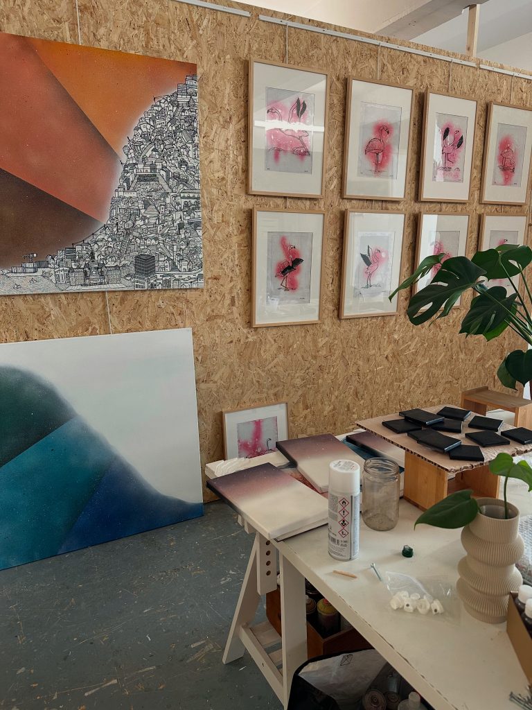 Atelier – Louis Besnier | Peintre Illustrateur – Portes ouvertes atelier