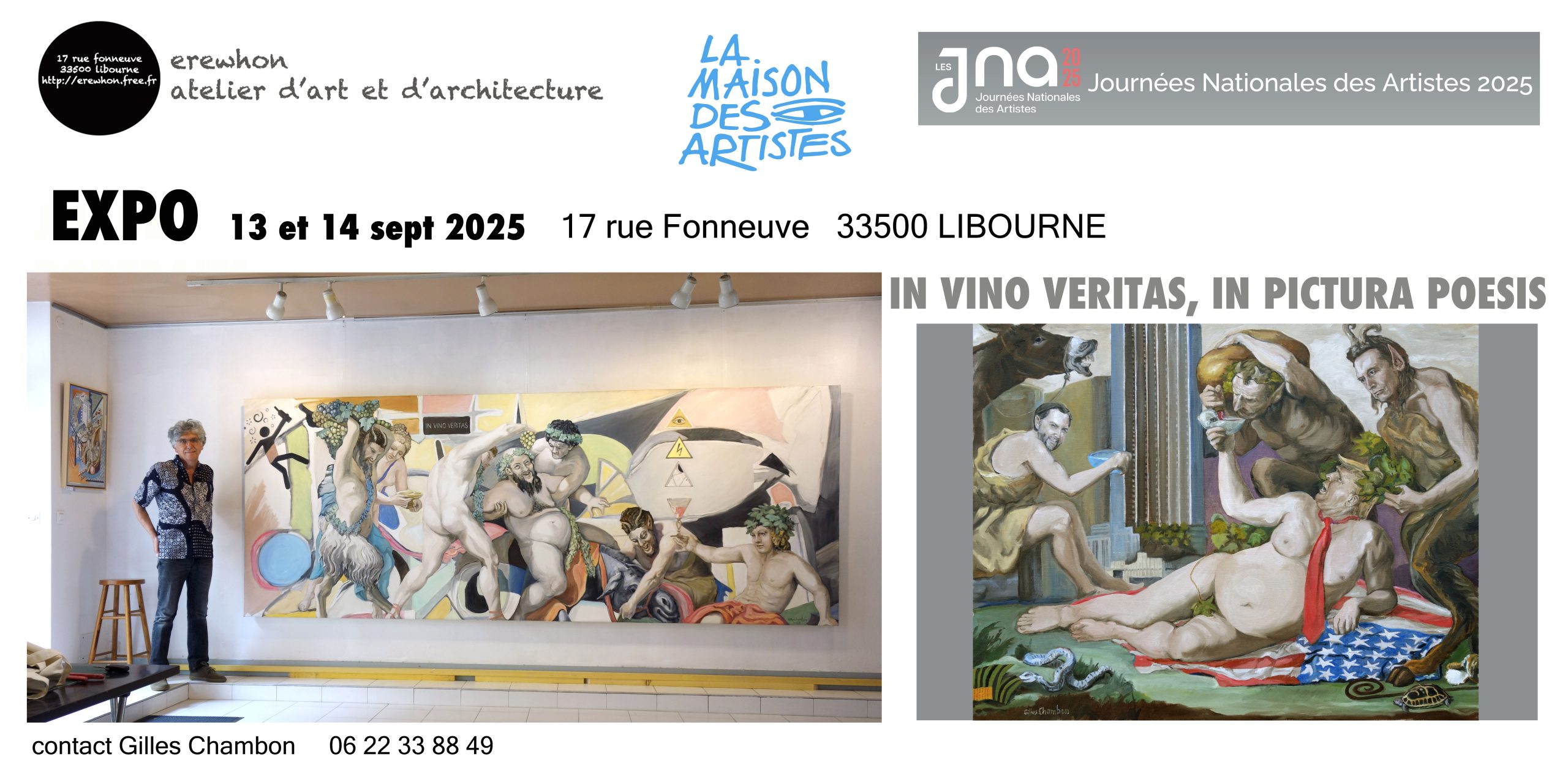 ATELIER EREWHON – In vino veritas, in pictura poesis