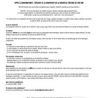 ✨ APPEL À CANDIDATURES | Graphiste recherché·e ! ✨
