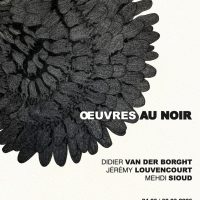 Exposition "Oeuvres au noir" du 23 au 30 mars au Wilde Paris 4ème