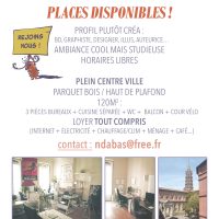 Place disponible dans notre espace partagé à Toulouse _ Quartier Saint Sernin - Capitole