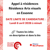Appel à résidences - Art visuels 2026-2027