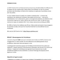 Concevoir et réaliser le réaménagement de l’artothèque