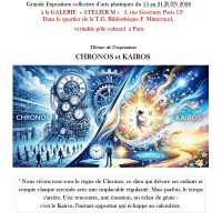 Exposition collective d’arts plastiques du 15 au 21 06 26 à l’ATELIER M 5, rue Goscinny 75013