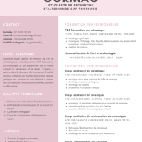 Recherche d'alternance CAP Tournage