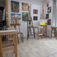 Espace de travail Atelier Porte de Saint-Cloud - juin/ juillet/ aoüt