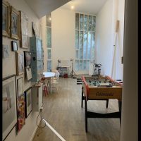 Espace dans atelier d’artiste