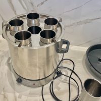 Bain-marie cire. Fondoir
