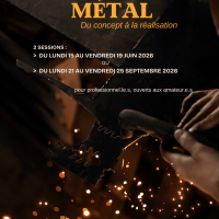 Stage travail de l'acier en immersion — juin & septembre 2026 — AFDAS