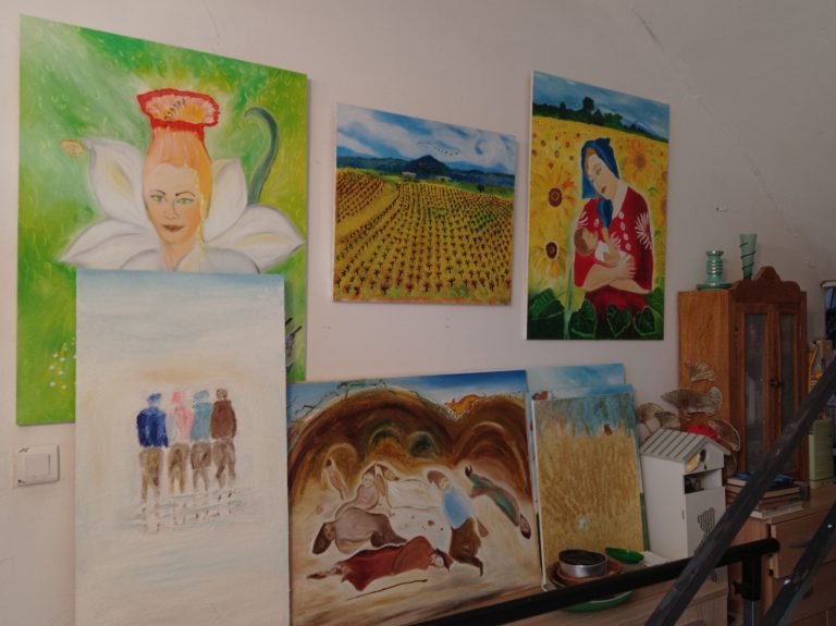 Atelier de Patricia Lackersteen – Visite d&rsquo;atelier d&rsquo;artiste