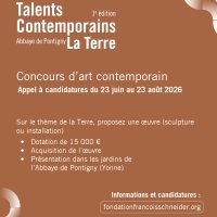 Talents Contemporains - Terre - Abbaye de Pontigny - 1re édition