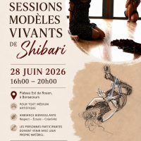 Sessions artistiques de modèles vivants Shibari -ROUEN-