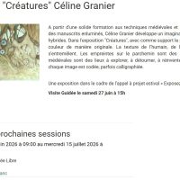 Exposition Créatures Médiathèque des Carmes 35 avenue Maréchal Leclerc 84120 Pertuis 04 90 07 24 80