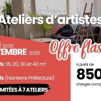 Ateliers d'artistes disponibles – Offre spéciale été
