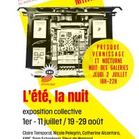 L'été, la nuit - exposition collective