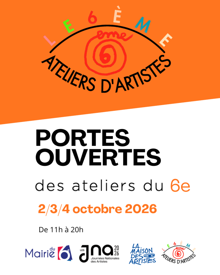 Les Journées Nationales des Artistes 2026 – 2, 3 et 4 Octobre