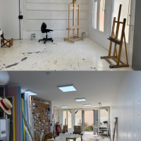 Atelier d'artiste à louer en Août (1 mois)
