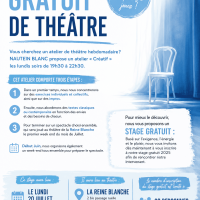 atelier gratuit de théâtre