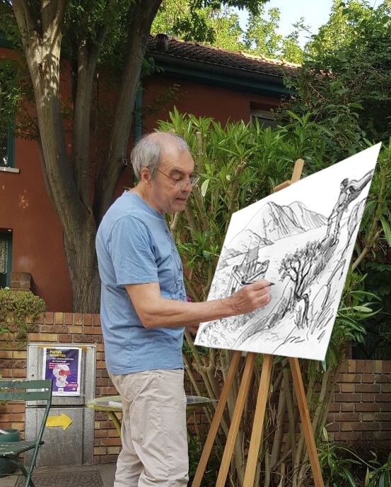 Atelier Lamerand – Dessin collectif « Tac au tac »