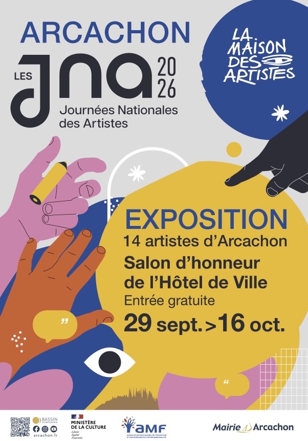 Les Journées Nationales des Artistes 2026 – 2, 3 et 4 Octobre