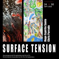 Exposition peinture "Surface Tension"