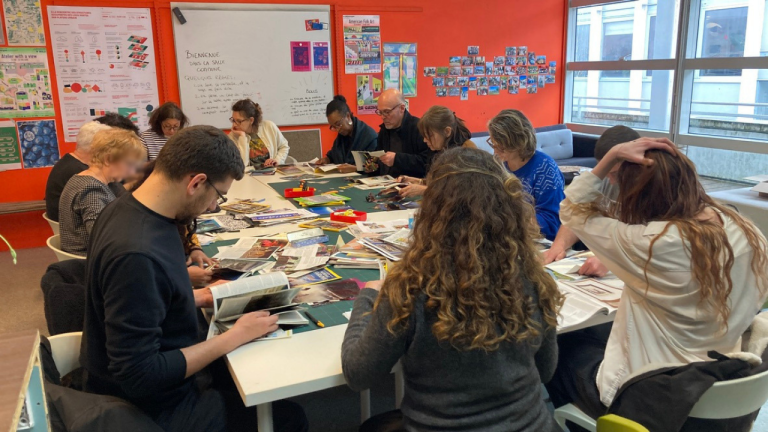 Césure – Atelier collage Arcimboldo