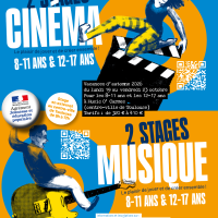 Stages musique et cinéma ados à Toulouse octobre 2026