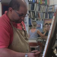 Cours de dessin et de peinture dans l'atelier des Beaux-arts de Colombes