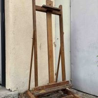 Chevalet pour peinture grand format