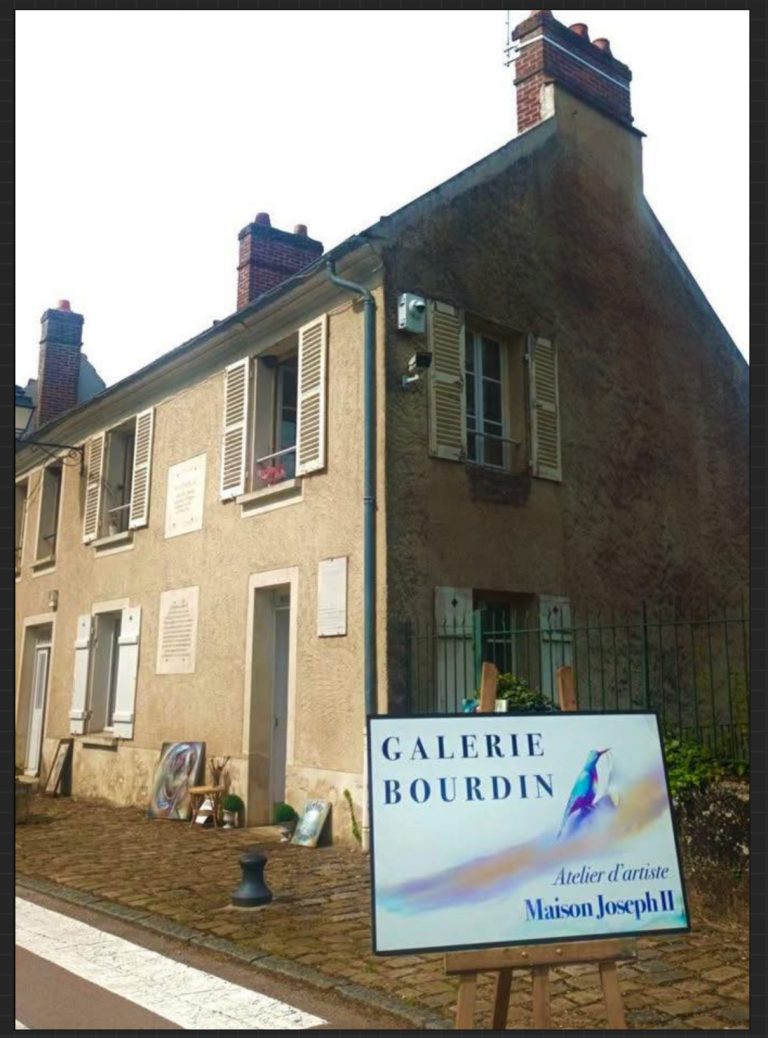 Galerie Bourdin – Galerie et atelier d’artiste / sur 2 étages, 100 œuvres