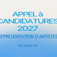 Appel à candidatures 2027 : Représentation d'artistes
