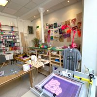 FORMATION SERIGRAPHIE ARTISANALE : expérimentez, imprimez, exprimez-vous!!! PARIS 18 Lamarck